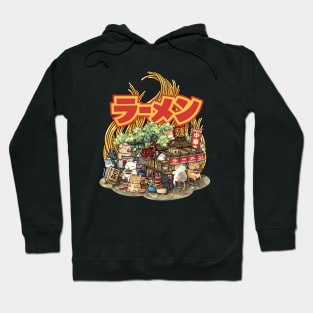 Chubby Cats Ramen Noodle Hoodie